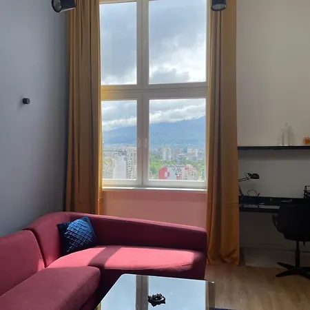 아파트 Skyline Penthouse & Rooftop Terrace 소피아