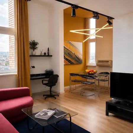 Skyline Penthouse & Rooftop Terrace Апартамент София